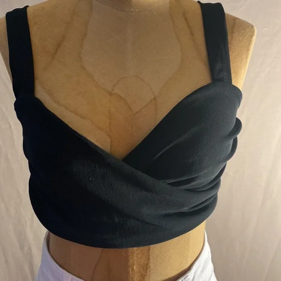 Zara black top size medium - Picture 6 of 8